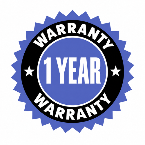 1 Year Warranty