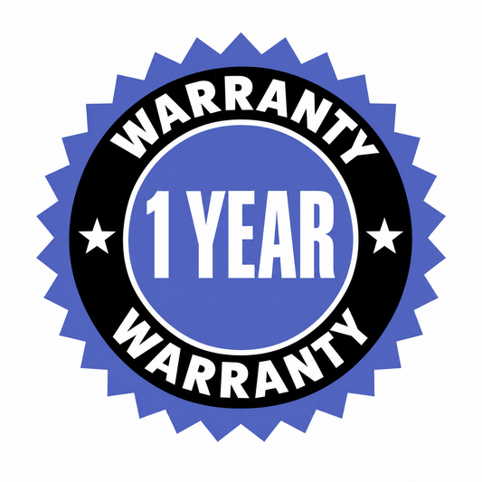 1 Year Warranty